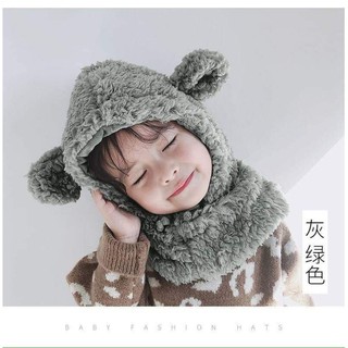 MŨ LEN LÔNG CỪU SIÊU ẤM CHO BÉ