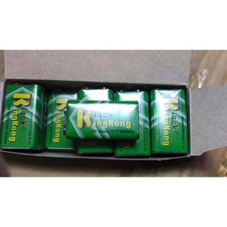 - hộp 10 viên pin 9v.