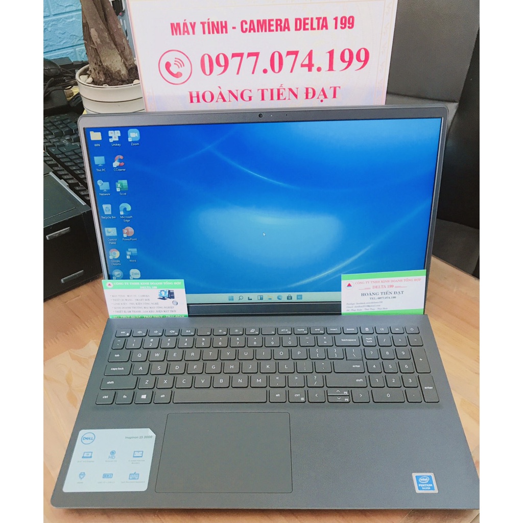 Laptop Dell Inspiron 3510 Celeron® N5030 1.1GHz, RAM 4GB, SSD 128GB, 15.6" FHD | WebRaoVat - webraovat.net.vn