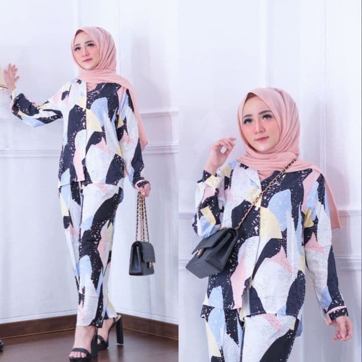 One set Đồ Một Bộ Quần Dài Tiêu Chuẩn Nhập Khẩu Cao Cấp
