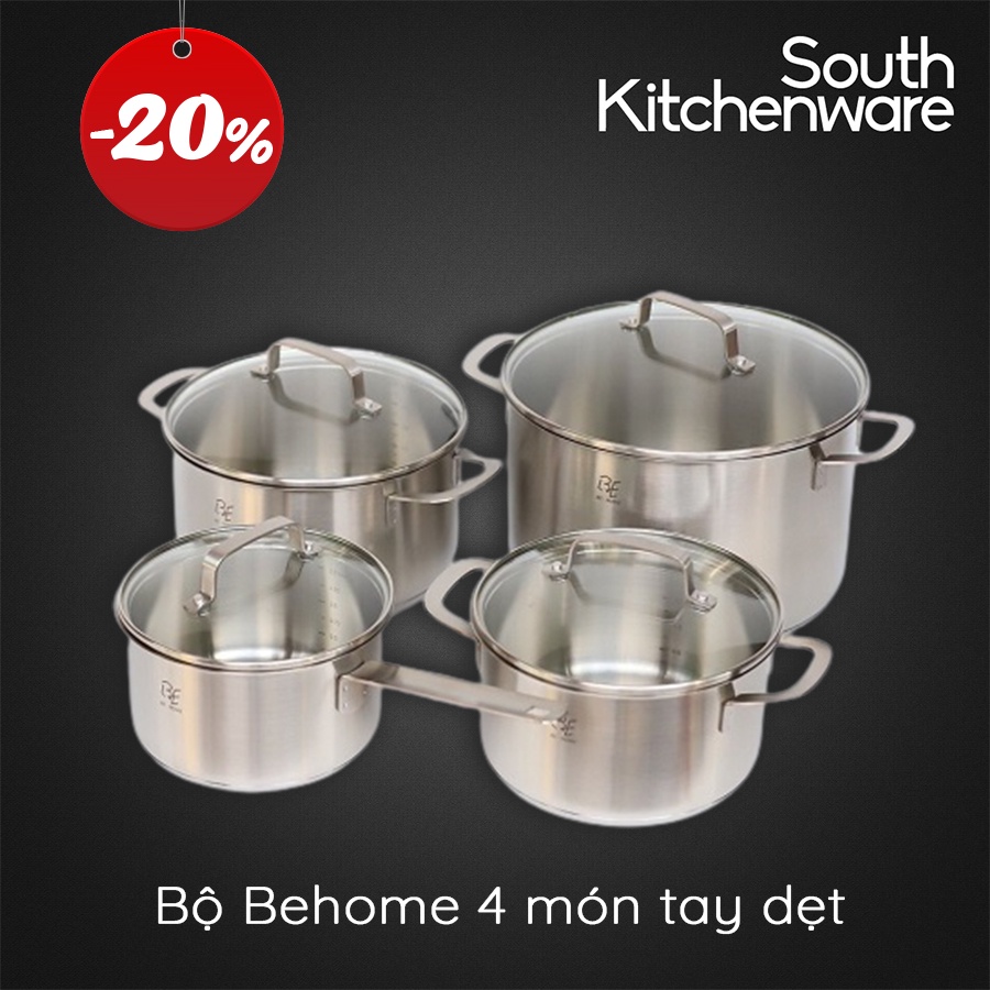 BỘ BEHOME 4 MÓN TAY DẸT