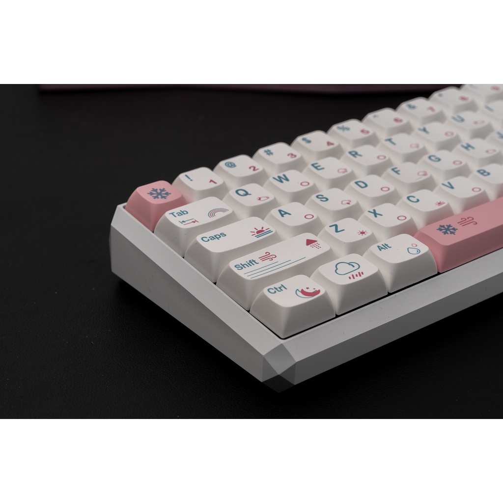 Keycap The Weather Cho Bàn Phím Cơ XDA Profile Chất Liệu Thick PBT 132 Phím | EZPC