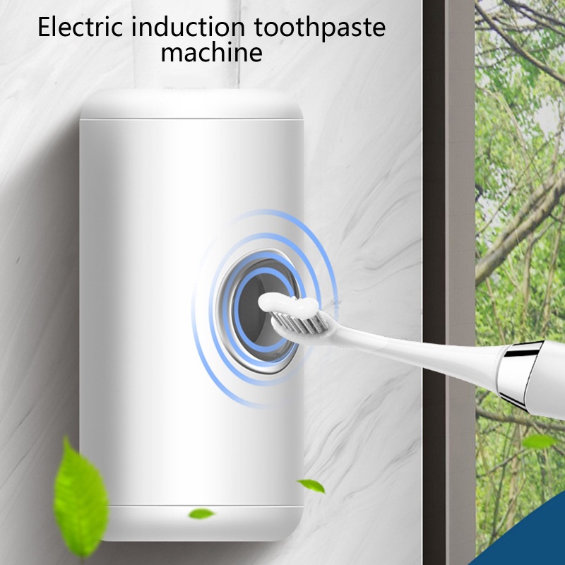 Máy Ép Kem Đánh Răng Tự Động Bằng Điện Gắn Tường Tiện Lợi