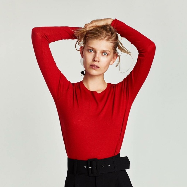 Áo len tay dài zara xuất xịn còn nguyên chip