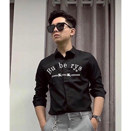 Áo Sơ Mi Nam Buberii Lịch Lãm Đẳng Cấp Soái Ca HK HHP THỜI TRANG