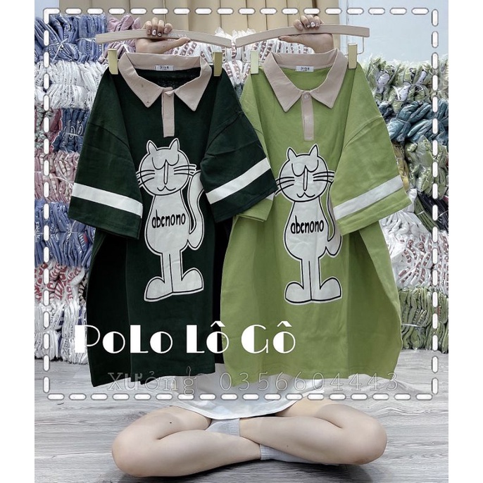 Áo Polo 3158 Tay Lỡ From Rộng Quảng Châu loại 1