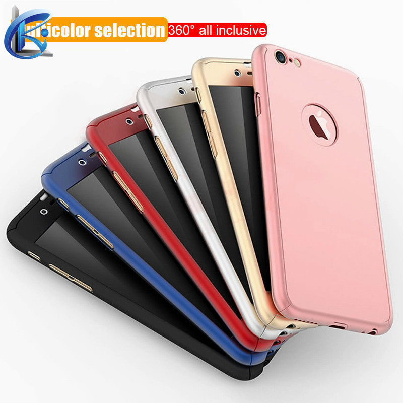 Ốp Lưng Bảo Vệ Điện Thoại 360 Độ Cho Iphone 5 5s 5se 6 6s 7 8 Plus X Xr Xs Max