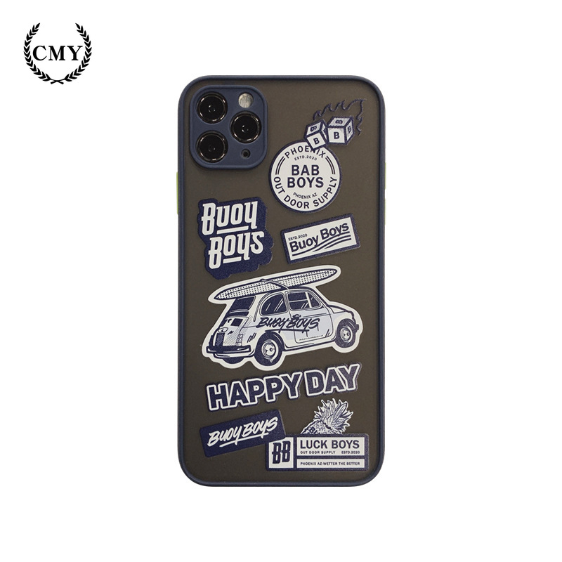 Ốp điện thoại silicon họa tiết nhãn sáng tạo dành cho iPhone11/11Pro 11pro Max X XR XS XS MAX 7 8 plus SE | BigBuy360 - bigbuy360.vn