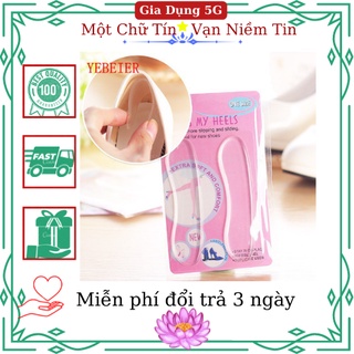 Miếng dán gót giày chống trầy chân silicon trong