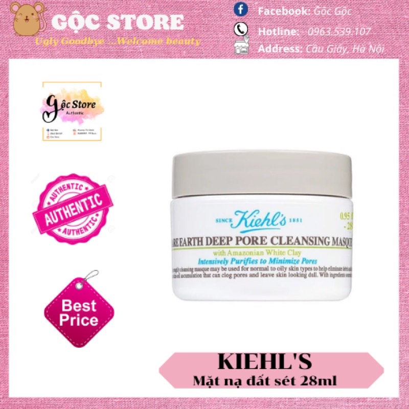 [SẴN - BILL US] - MẶT NẠ ĐẤT SÉT 14ml