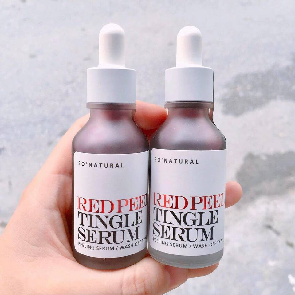 Thay da sinh học RED PEEL TINGLE SERUM