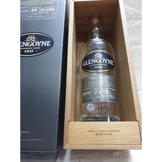 Vỏ chai Glengoyne 25 Years