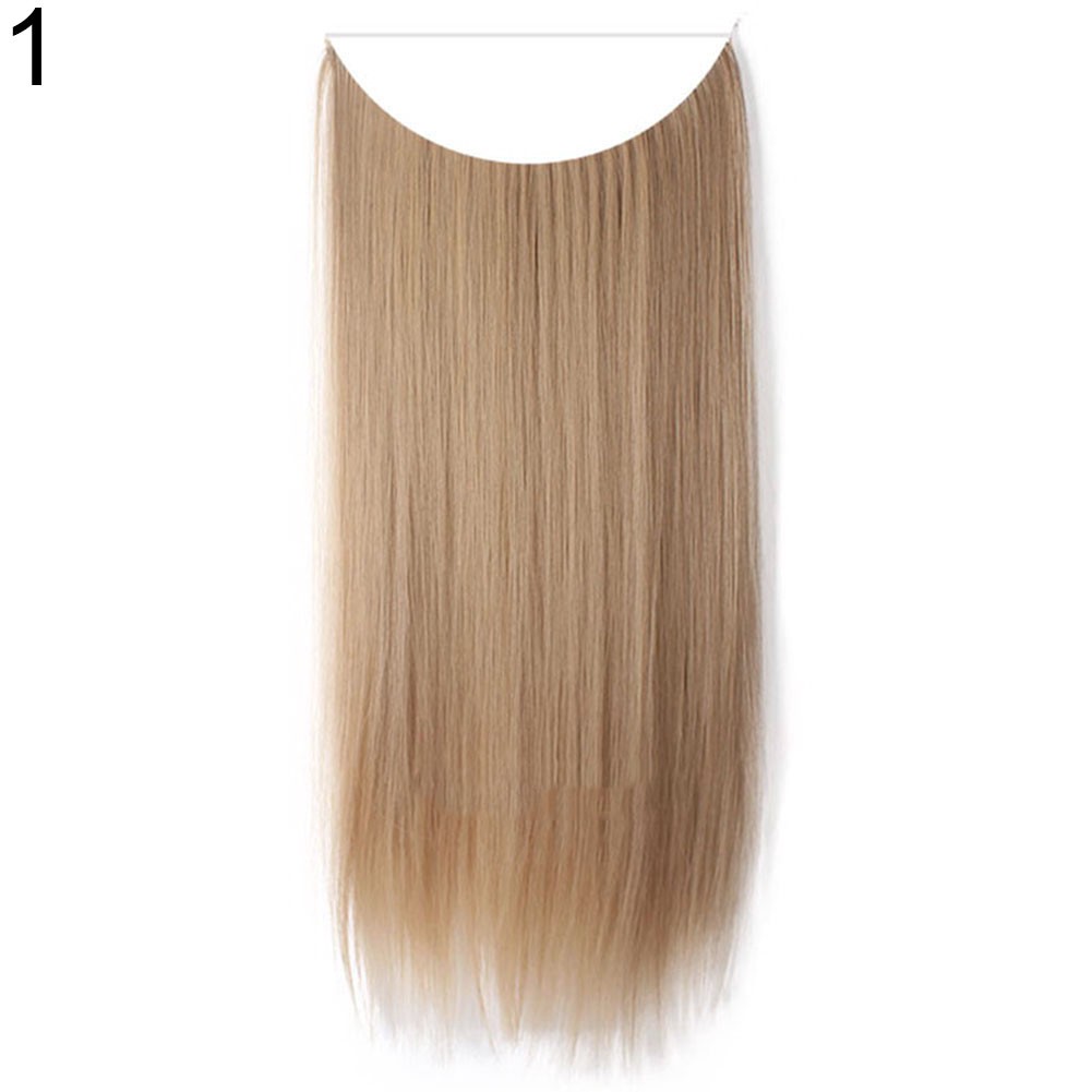 Tóc giả nữ loại dài xoăn/ thẳng 22inch V08