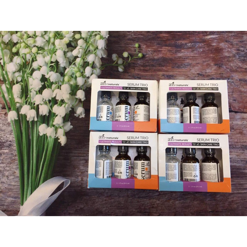 Tinh chất dưỡng da Art Naturals Trio Set | BigBuy360 - bigbuy360.vn