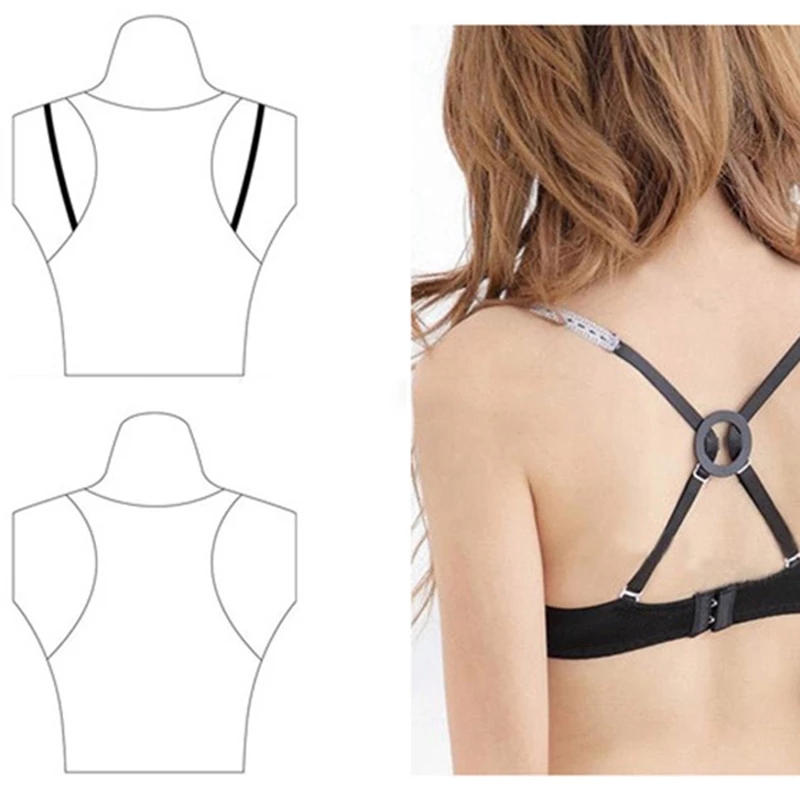 Bộ 3 Kẹp Dây Áo Ngực Thời Trang