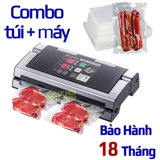 Máy hút chân không thực phẩm mini Magic Seal MS180 và túi hút chân không thực phẩm Khôi Minh
