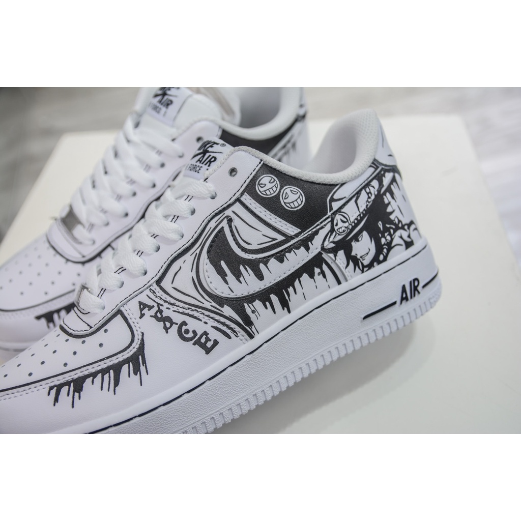 Giày Air Force 1 Low Custom "Ace and Luffy"