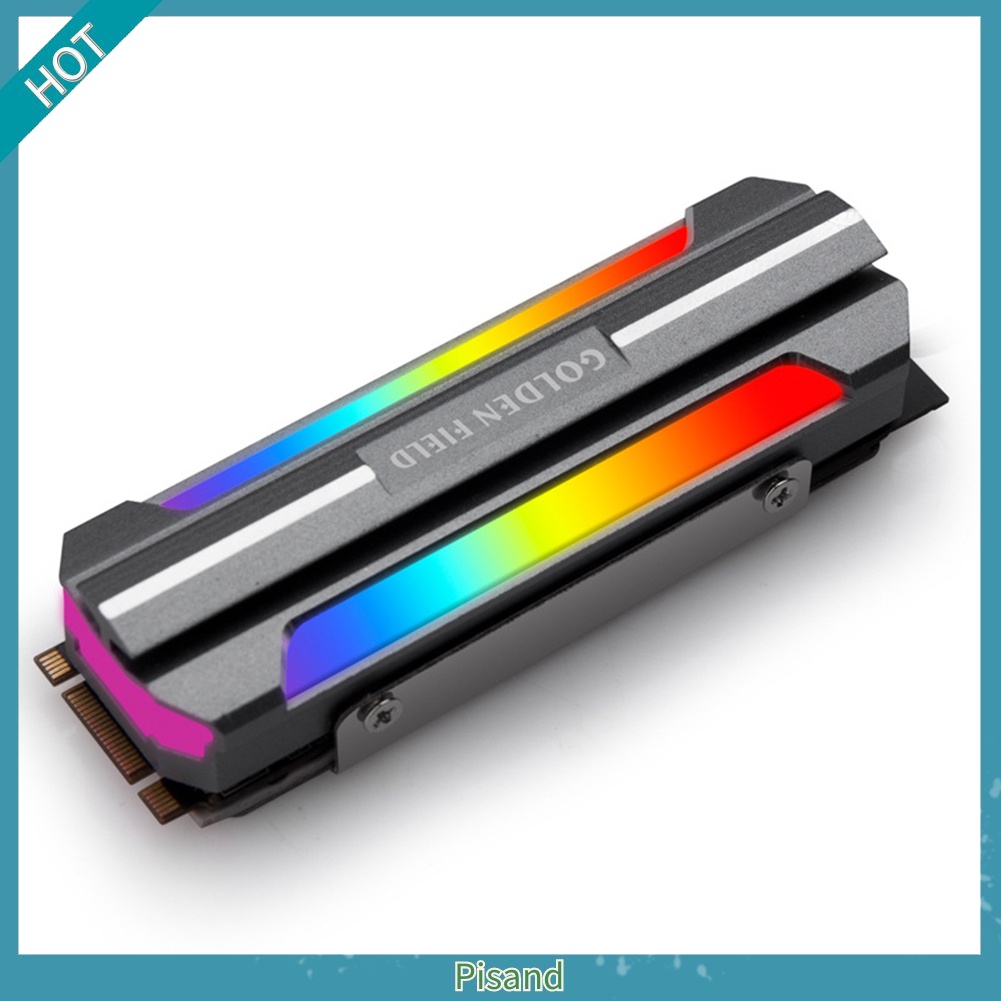 Bộ Tản Nhiệt Bằng Nhôm ARGB Dành Cho Ổ Đĩa Cứng M.2 2280 SSD | BigBuy360 - bigbuy360.vn