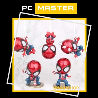 Set 5 Mô Hình Người Nhện Spider Man Bằng Nhựa