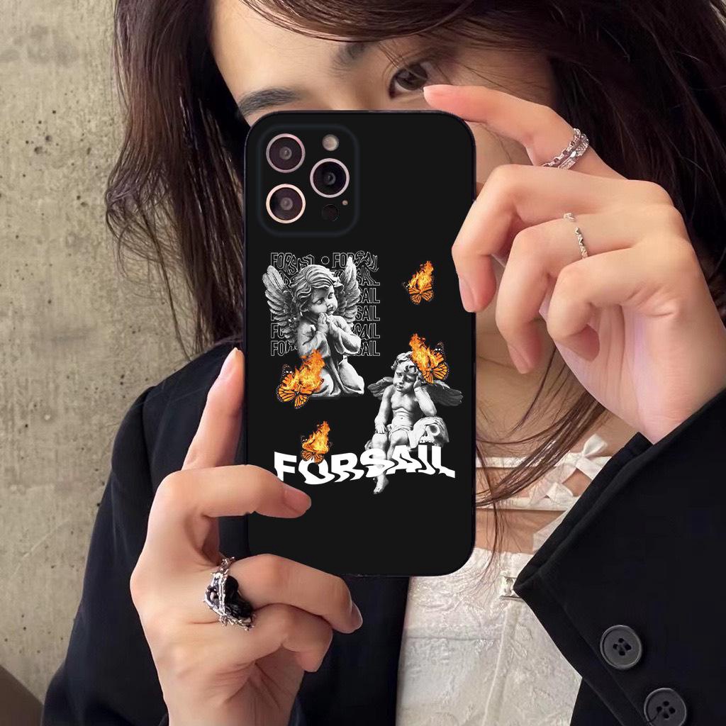 Ốp lưng Viền Vuông đen TD223