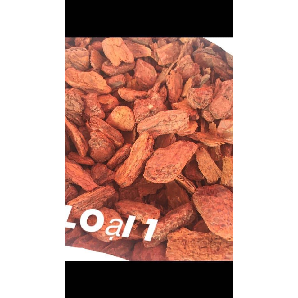 Vỏ thông loại 1 say đỏ đẹp thương hiệu Quảng Bình 1kg