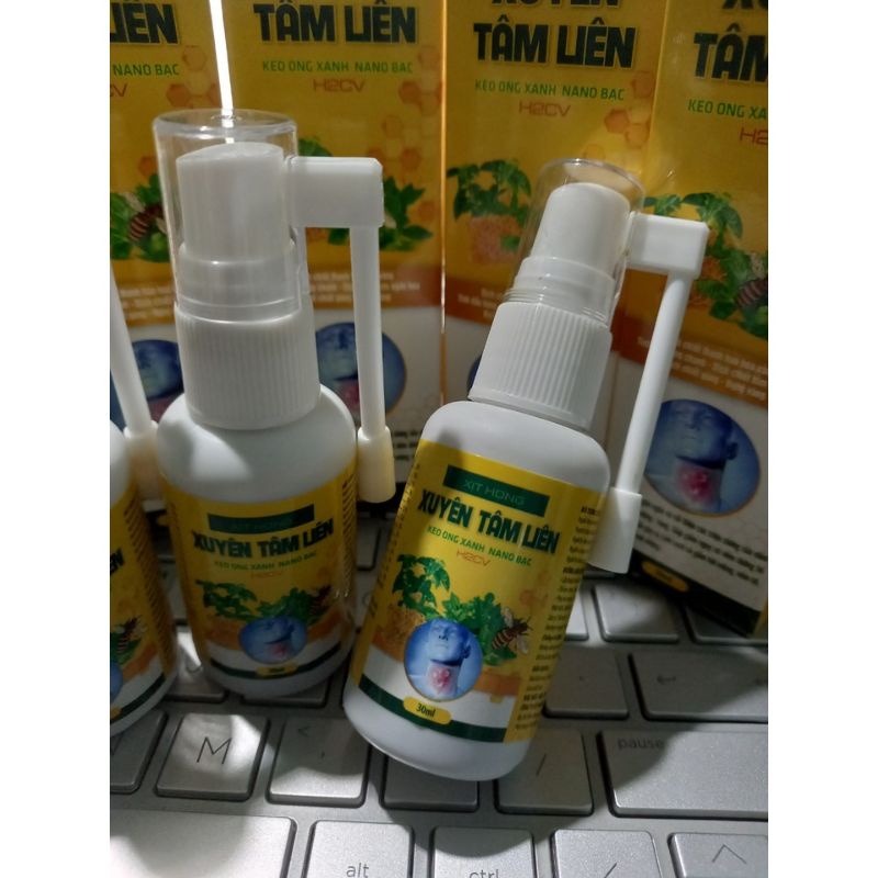 Xịt họng xuyên tâm liên