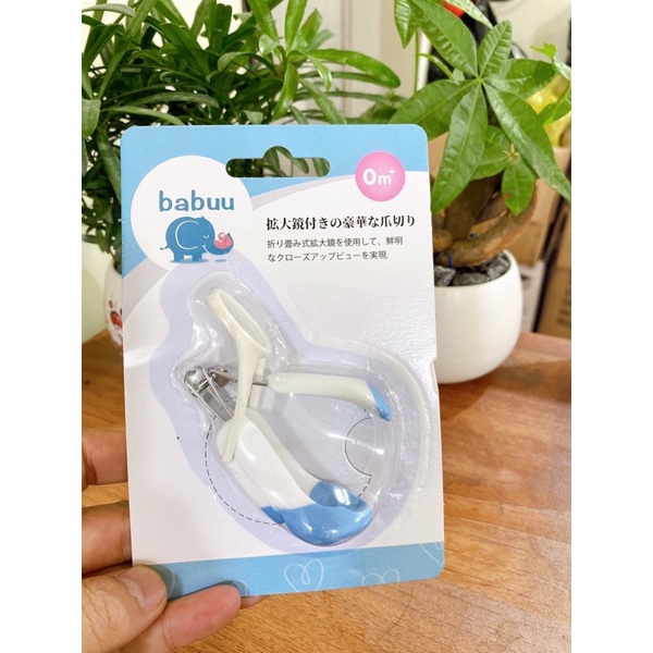 Bấm Móng Tay Cho Bé Có Kính Lúp An Toàn Babuu