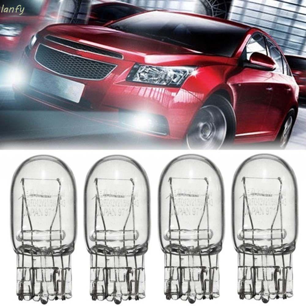 Bóng Đèn Halogen 3800k T20 7443 W21 / 5w Cho Phanh Xe Hơi Kính