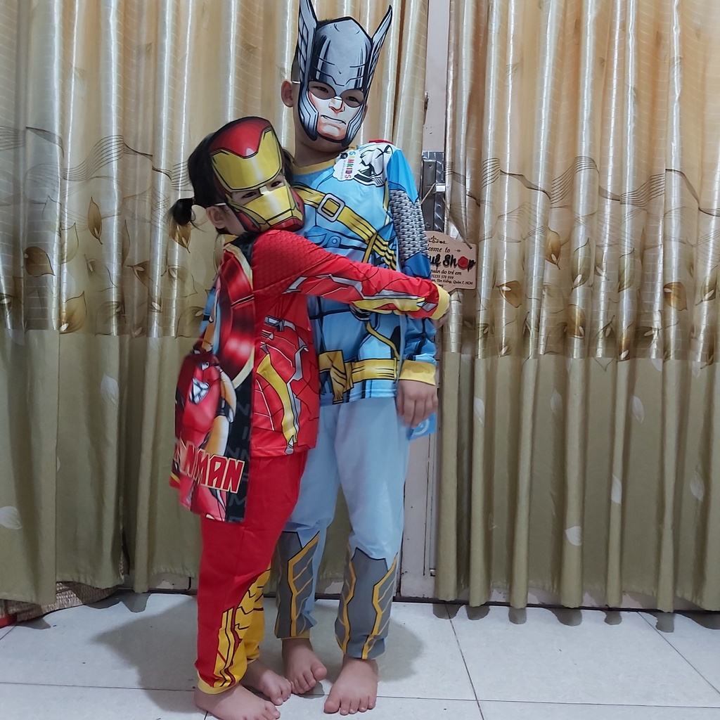 Quần áo người sắt dài tay