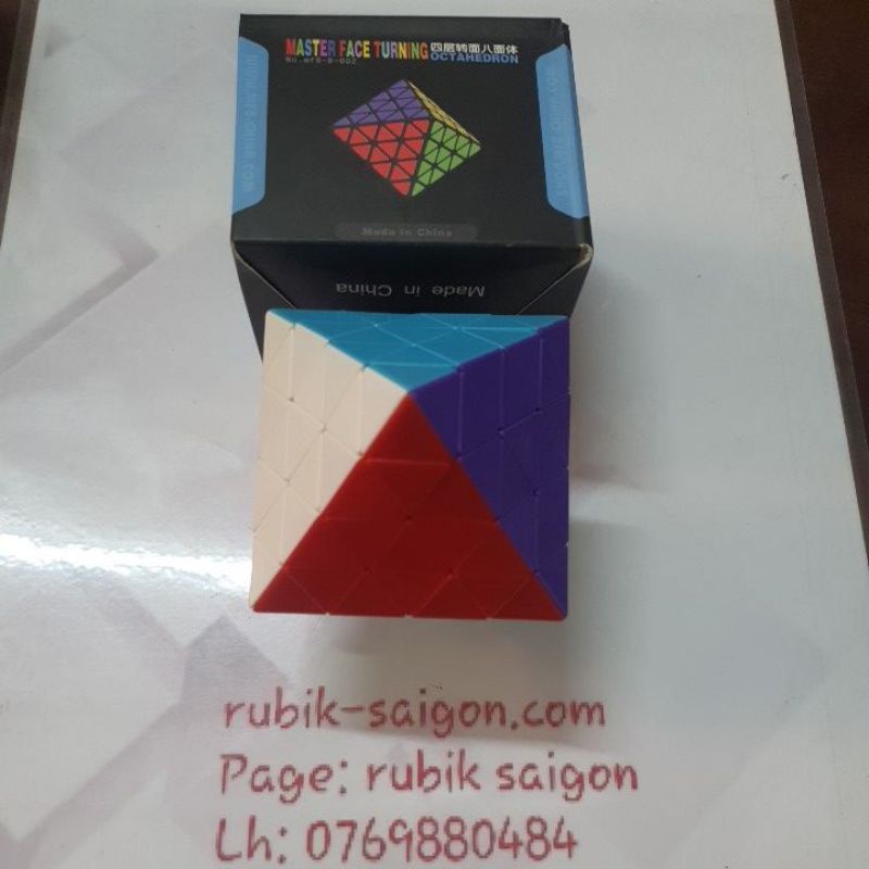 Rubik Mf8 Master FTO stkless không viền