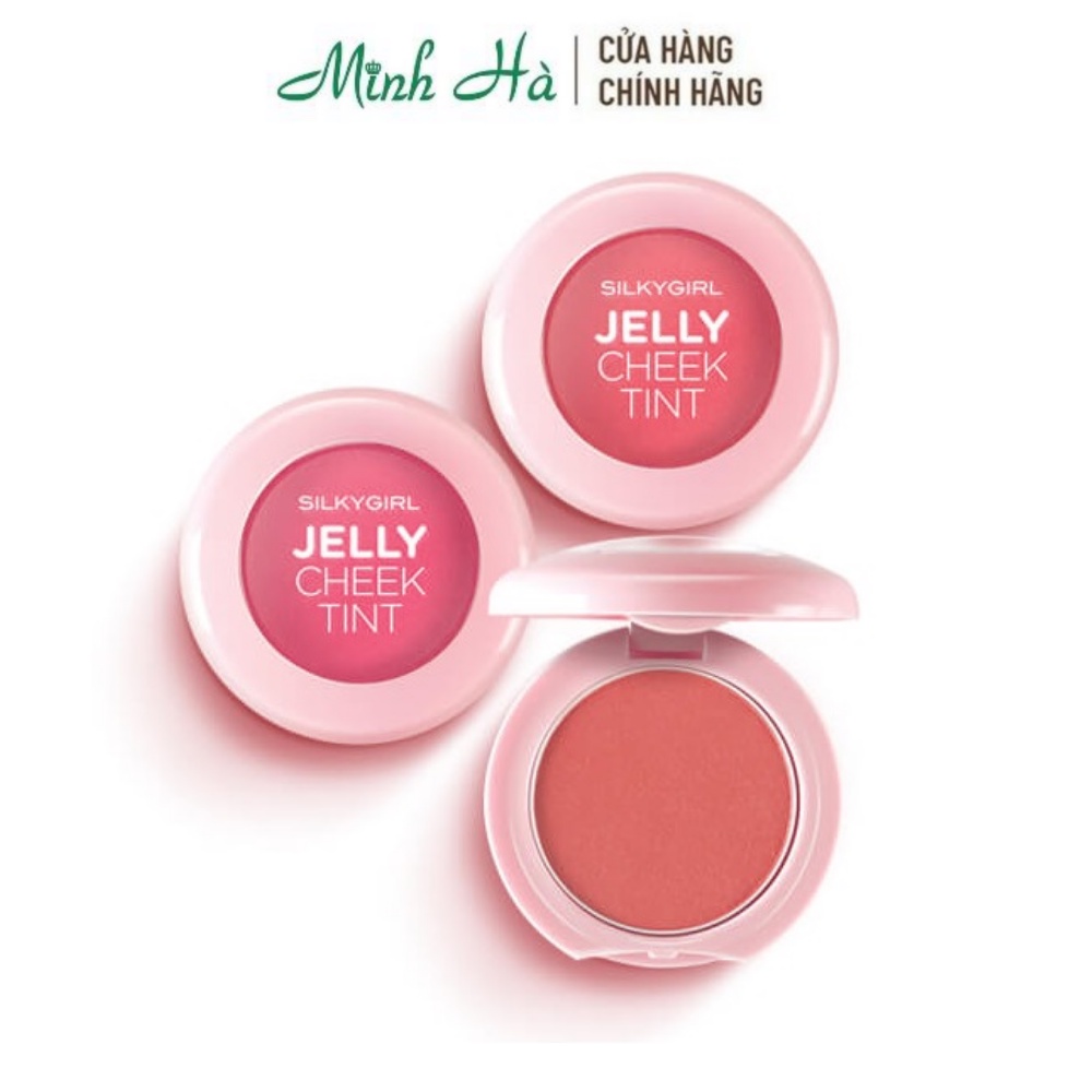 Phấn má SilkyGirl Jelly Cheek Tint 3g cho làn da hồng hào, tươi trẻ