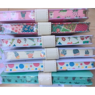 Sổ bìa cứng hít nam châm A5 cực đẹp nhiều mẫu bìa xinh xắn giấy kẻ ngang