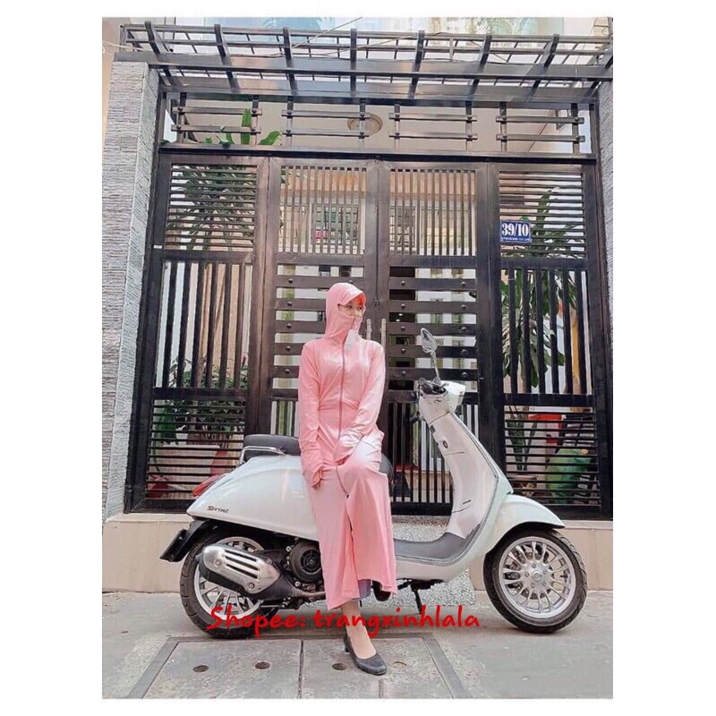 ✉▧Áo Chống Nắng Nữ Toàn Thân Dáng Dài Với Chất Liệu Vải Thông Hơi Mặc Lên Thoải Mái | BigBuy360 - bigbuy360.vn