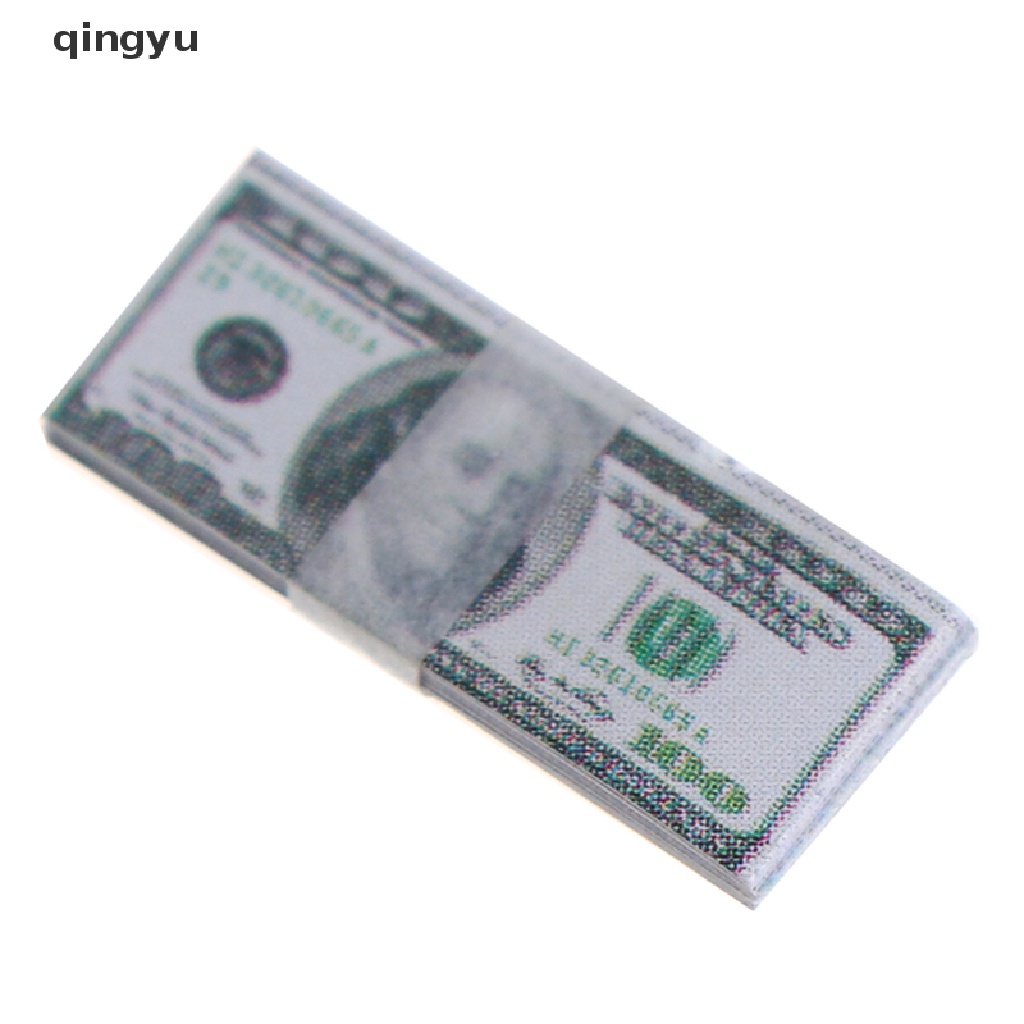 Bộ 15 Tờ Tiền Giấy Mini Tỉ Lệ 1: 12 Dùng Trang Trí Nhà Búp Bê