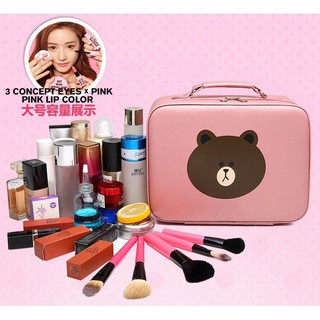 Bộ 2 Cốp Đựng Mỹ Phẩm Gấu Brow