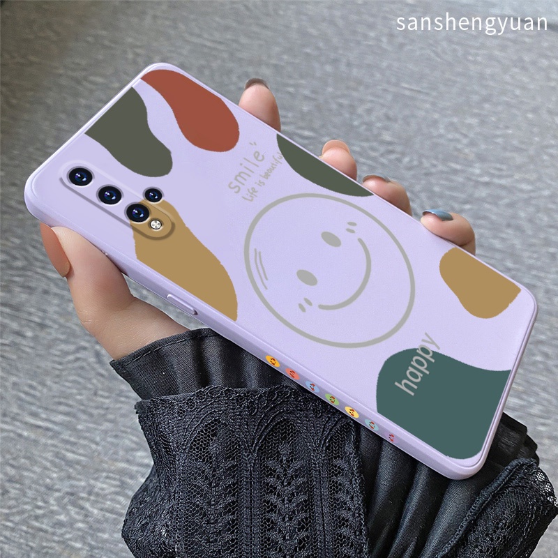 Ốp Điện Thoại Bằng Silicone Màu Trơn Cho huawei nova 5t huawei nova5 t huawei nova 5 t huawei nova 7i huawei Nova7I