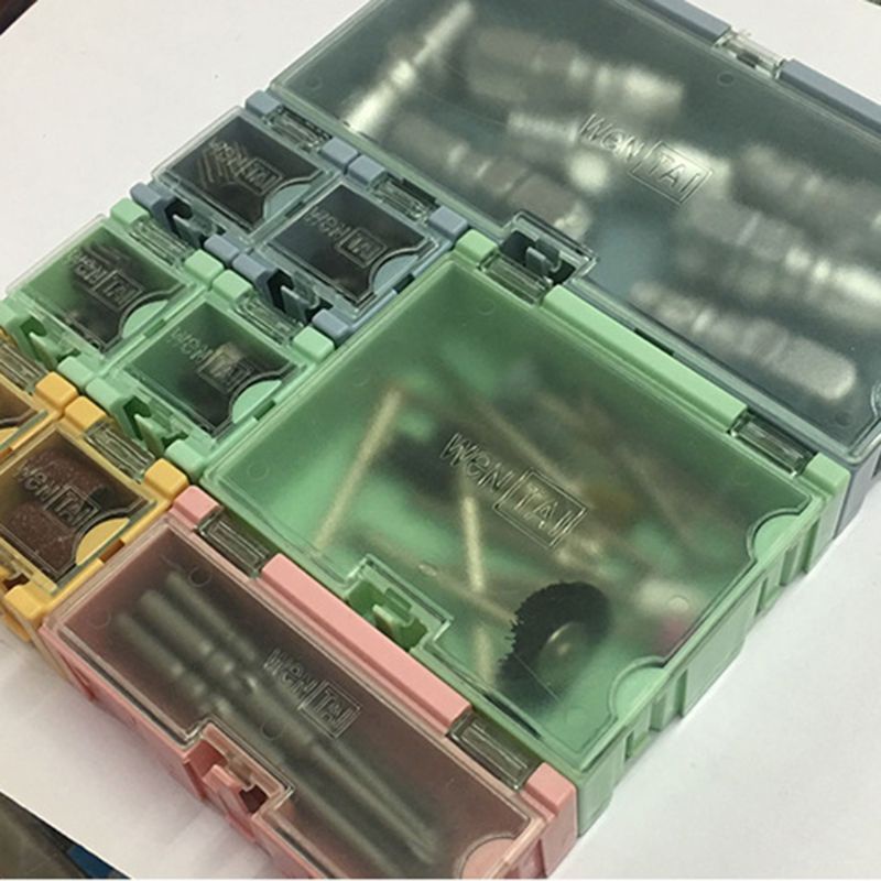 Set 9 Hộp Đựng Linh Kiện Điện Tử SMD SMT IC