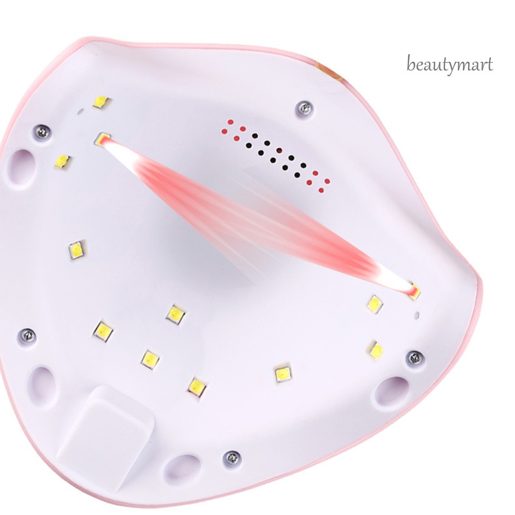 [Hàng mới về] Máy sấy khô sơn móng 12 bóng đèn led công suất 36W tiện dụng