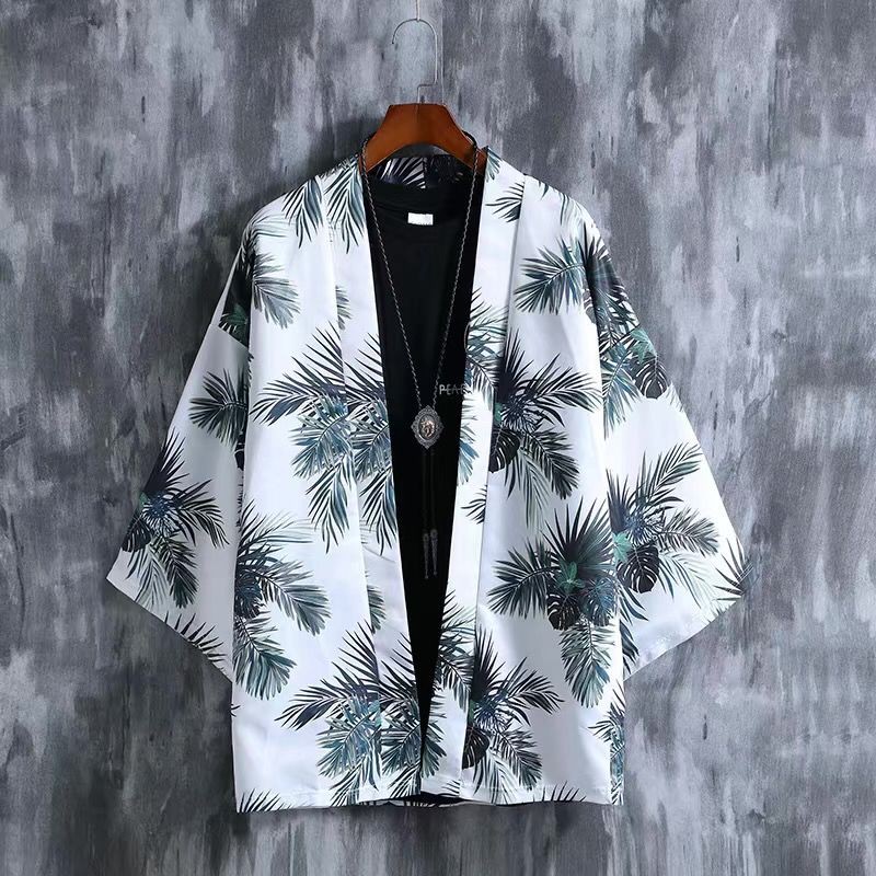 Áo Khoác Kimono Cách Tân Dáng Rộng In Hình Rồng Ukiyo-Ee Phong Cách Nhật Bản Thời Trang