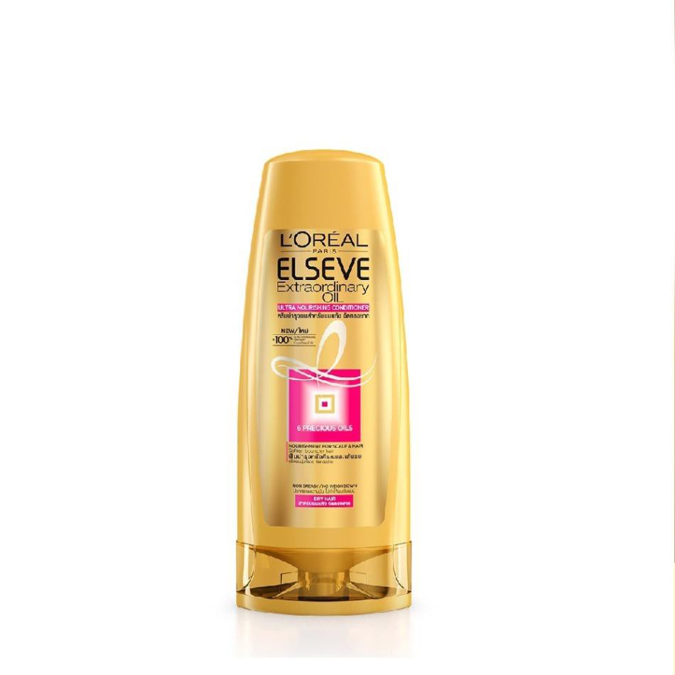 Dầu xả chiết xuất tinh dầu hoa tự nhiên L'Oreal Paris Elseve Extraordinary Oil Ultra Nourishing - 325ml