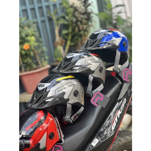 Nón Bảo Hiểm Nửa Đầu GI VI Moto - Nón givi bảo hiểm
