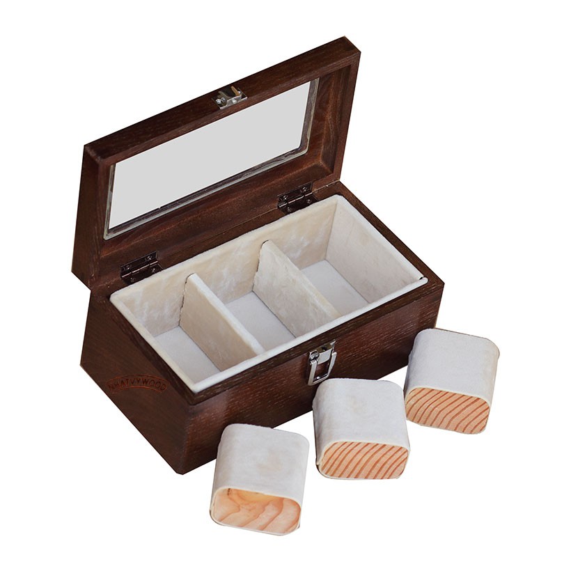 Hộp đựng đồng hồ 3 ngăn Nhatvywood WB301