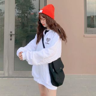 HOODIE ZIP HEART Unisex