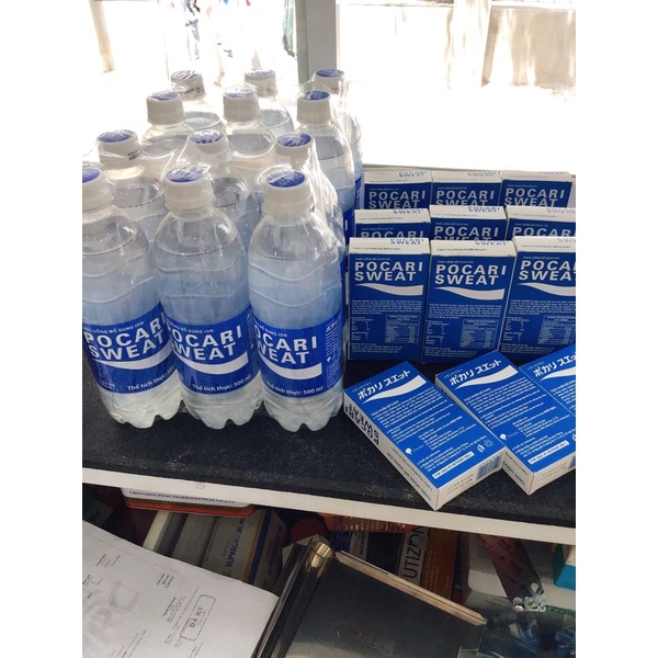 1 lốc 6 chai POCARI bù nước và chất điện giải 500ml