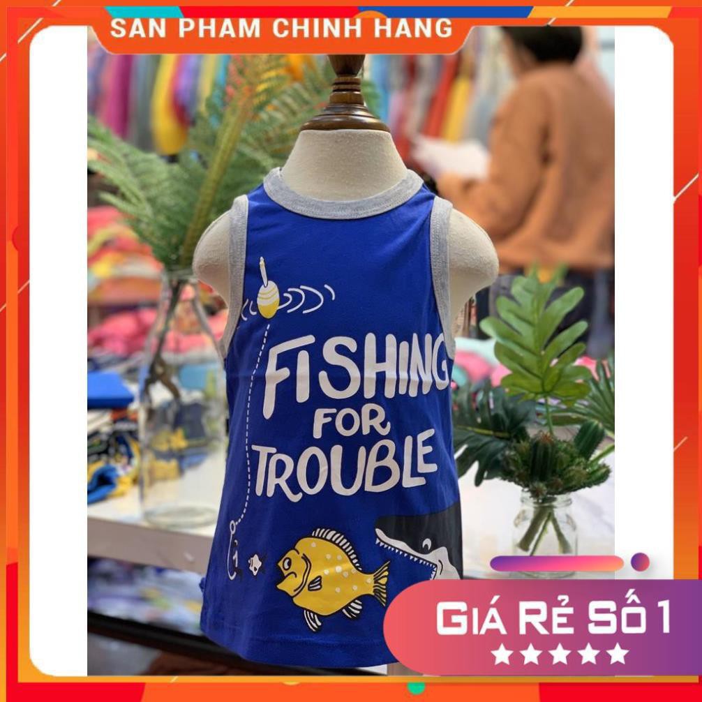 [GIÁ RẺ SỐ 1] Áo sát nách bạn trai PLACE 1-5T. Chất cotton mềm mịn, thoáng mát. Thương hiệu LITIBABY (Album 2)