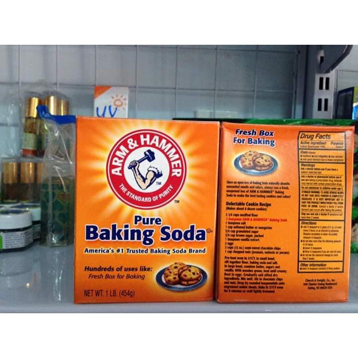 Bột baking soda Arm & Harmer đa công dụng chính hãng 454gr/h từ thương hiệu tin dùng số 1 tại Mỹ