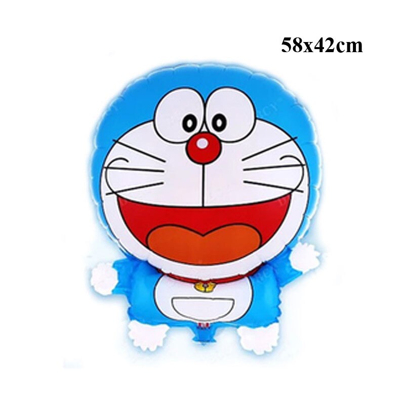 Bong Bóng Bơm Hơi Hình Mèo Doraemon 1 Tuổi Trang Trí Sinh Nhật