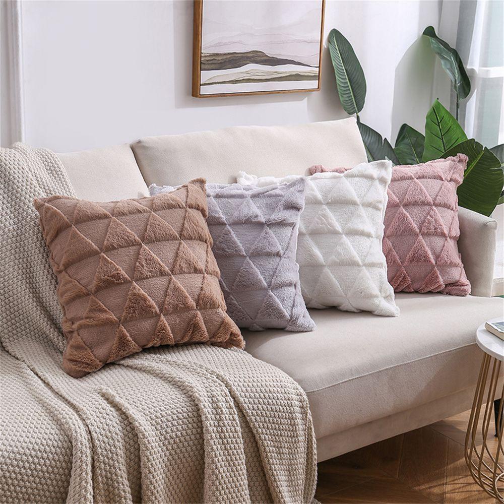 Vỏ Gối Hai Mặt 45 * 45CM Bằng Vải Bông Sang Trọng Trang Trí Ghế Sofa