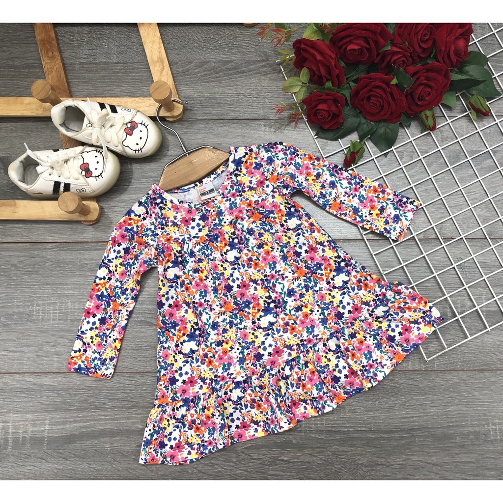 Đầm đuôi cá tay dài cho bé gái