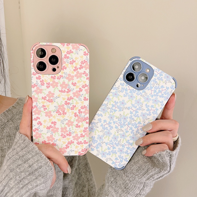 Ốp điện thoại da tpu hình hoa cho iPhone 11 Pro Max X Xr Xs Max 7 8 Plus Se 2020 12 pro max 12 mini 13 pro max 13 mini | BigBuy360 - bigbuy360.vn